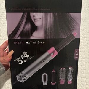 HOT Air Styler 5-in-1 in Pink and Silver